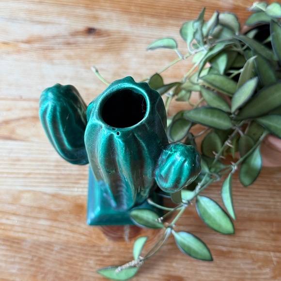 Vintage Ceramic Cactus Vase - Picture 2 of 4